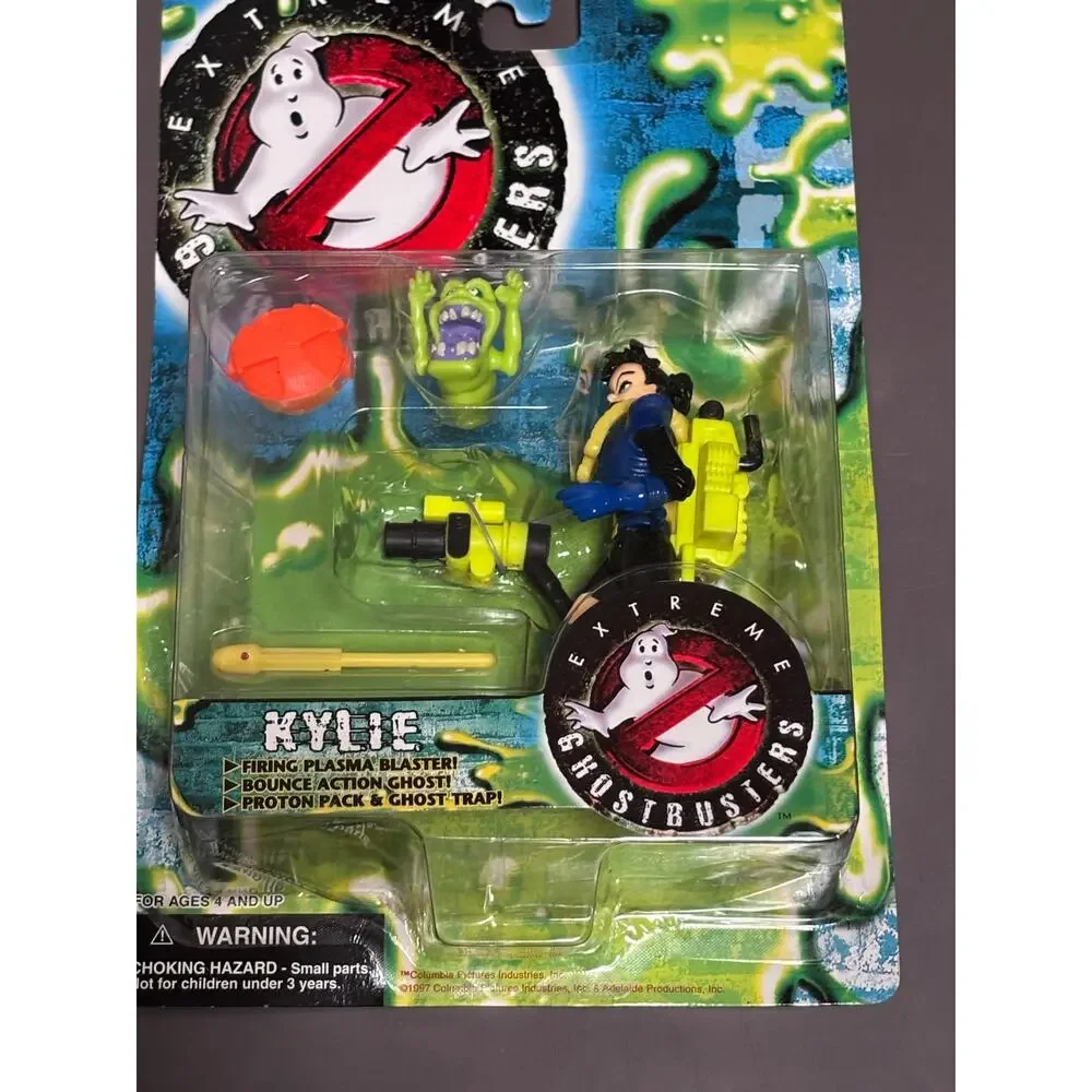 Extreme Ghostbusters Trendmasters 1997 Kylie W/Slimer Action Figure New Sealed